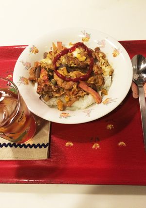 オムライス⁈ 中身に 切り干し大根煮を♡-レシピのメイン写真