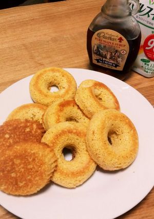 おからパウダーの焼きドーナツ(試作1)-レシピのメイン写真