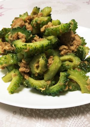 ゴーヤとツナで美味しいね♪簡単＆保存可①-レシピのメイン写真