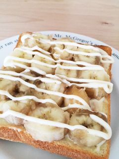 やみつき!マヨバナナトースト♪-レシピのメイン写真