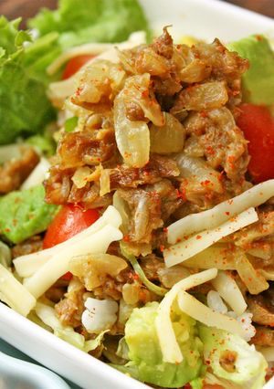 シーチキンカレーのタコライス風-レシピのメイン写真