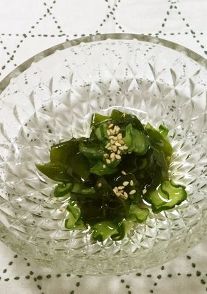 基本の酢の物☆まろやか味きゅうりとわかめ-レシピのメイン写真