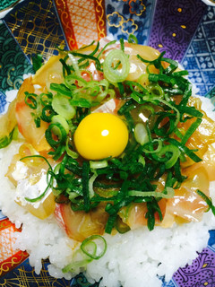 真鯛のユッケ丼-レシピのメイン写真