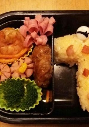 動物園行きたい～!!キリン弁当♪-レシピのメイン写真