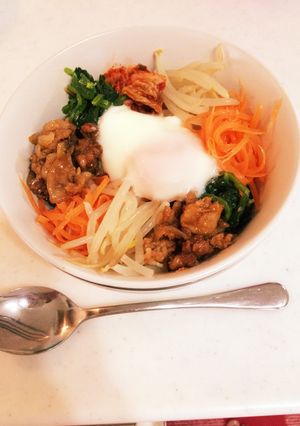 美味い！安い！フライパンで石焼きビビンバ-レシピのメイン写真