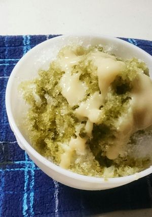 かき氷に♪抹茶シロップ-レシピのメイン写真