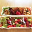 お弁当 食パンの耳でフレンチトースト