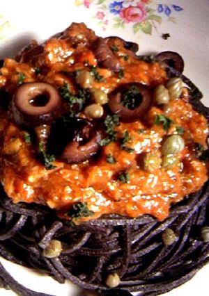 黒い娼婦のパスタ☆彡-レシピのメイン写真