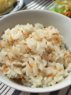 梅と干しえびのご飯-レシピのメイン写真
