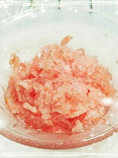 そのまんま☆スイカかき氷-レシピのメイン写真