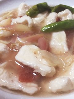 鶏胸肉とみょうがの梅酢煮込み-レシピのメイン写真