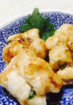 大葉味噌の鶏ささみ巻き!-レシピのメイン写真
