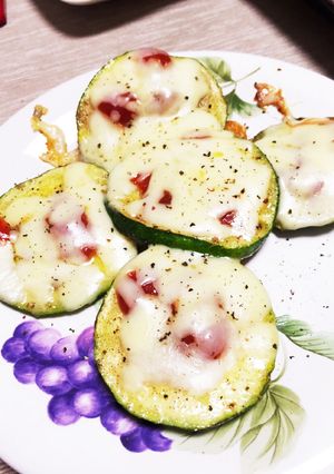 ズッキーニピザ-レシピのメイン写真