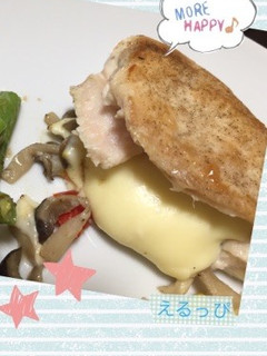 ヘルシー☆鶏胸肉の包み焼き-レシピのメイン写真