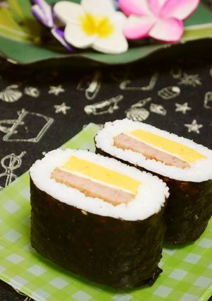 すにぎらず〜スパム＆玉子焼き＋チーズ-レシピのメイン写真