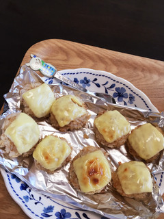 暑い日の焼きおにぎり♡-レシピのメイン写真