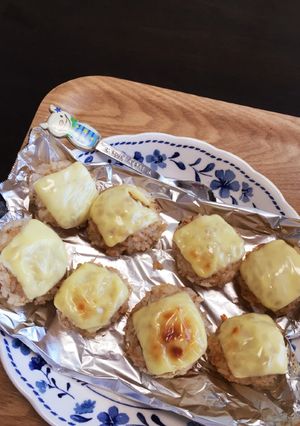 暑い日の焼きおにぎり♡-レシピのメイン写真