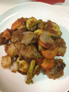夏野菜たっぷり!鶏肉と野菜のトマト南蛮☆-レシピのメイン写真