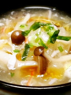 飲み干す美味さ♪ふわふわ大根の中華スープ-レシピのメイン写真