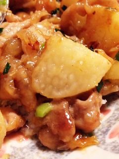 ❁絶品とろサク!山芋とお肉の炒め物❁-レシピのメイン写真