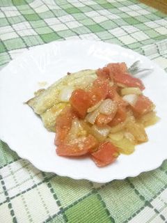 鰯のソテー トマトソース添え-レシピのメイン写真
