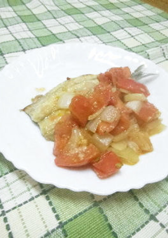 鰯のソテー　トマトソース添え-レシピのメイン写真