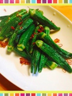 夏野菜!オクラのアーリオオーリオ-レシピのメイン写真