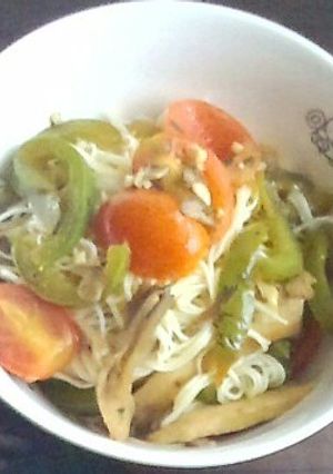 もこみちリメイク♪~素麺パスタ~-レシピのメイン写真