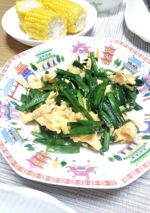 ちゃちゃっと、ニラ玉。オイスターソースで-レシピのメイン写真