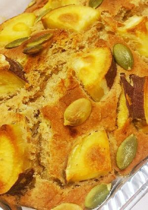 薩摩芋たっぷりパウンドケーキ♪玄米全粒粉-レシピのメイン写真
