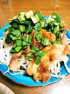 豚肉のカリカリ炒め!ニラダレがけ-レシピのメイン写真