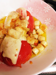 焼きトマトで1品-レシピのメイン写真