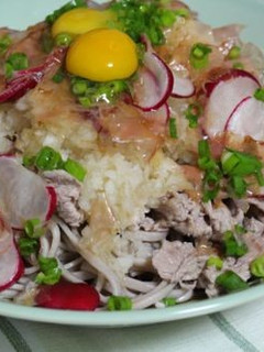 豚しゃぶのせ おろし蕎麦-レシピのメイン写真