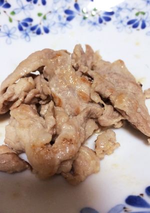 簡単！豚肉のニンニク炒め-レシピのメイン写真