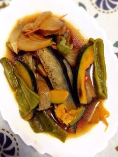 色んな野菜で揚げ浸し-レシピのメイン写真