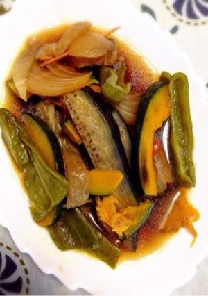 色んな野菜で揚げ浸し-レシピのメイン写真