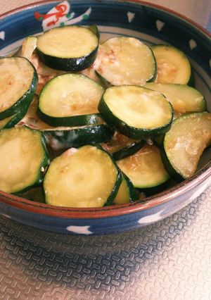 ズッキーニのおかかチーズ焼き-レシピのメイン写真