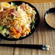 豚骨インスタントで冷やしつけ麺