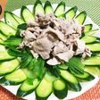 超簡単☆緑野菜と豚肉の冷しゃぶサラダ