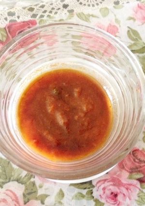 トマトソースで作る♪ ハンバーグのタレ♡-レシピのメイン写真