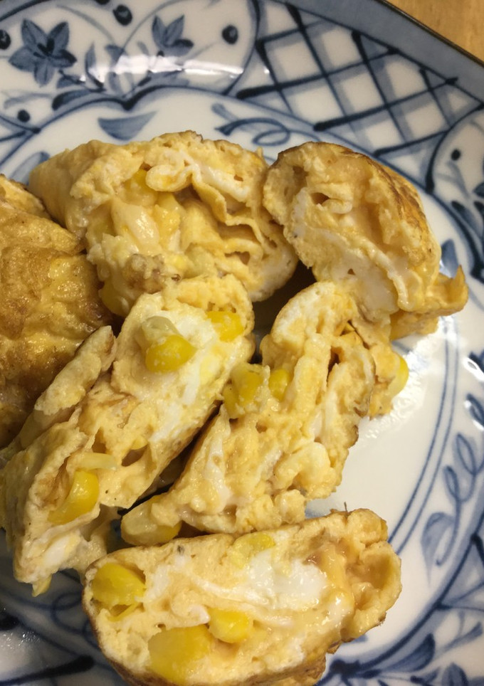 とうもろこし入りの卵焼き-レシピのメイン写真