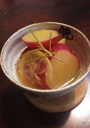 さつまいものレモン煮 ローズマリー風味-レシピのメイン写真