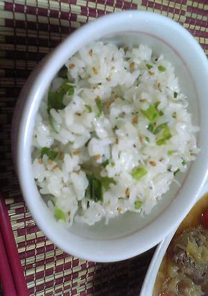 カルシウムたっぷり♪菜飯-レシピのメイン写真