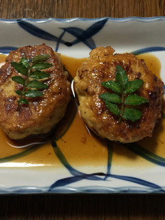 つくねハンバーグ-レシピのメイン写真