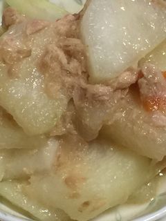 とうがんとシ一チキンの炒め煮-レシピのメイン写真