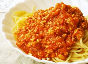 冷凍トマトと鶏ミンチで簡単☆ミートソース-レシピのメイン写真