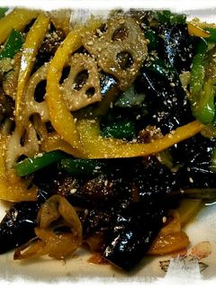 牛肉と夏野菜のにんにく甘辛炒め-レシピのメイン写真