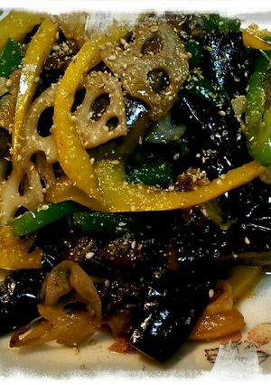 牛肉と夏野菜のにんにく甘辛炒め-レシピのメイン写真