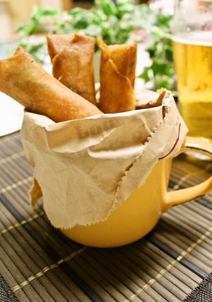 茄子とトマトのチーズ春巻き-レシピのメイン写真