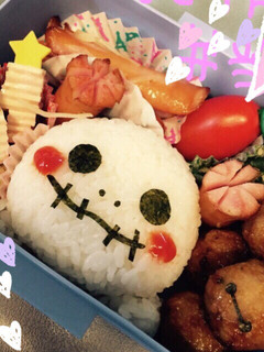 簡単かわいい♡ジャックキャラ弁♡-レシピのメイン写真
